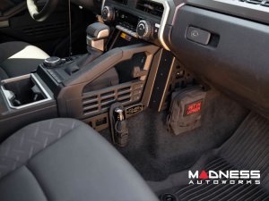 Toyota Tacoma Center Console Molle Panel - Device Mount Toyota Tacoma Center Console Molle Panel - Device Mount